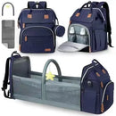 USB Baby Bag with Foldable Changing Bed